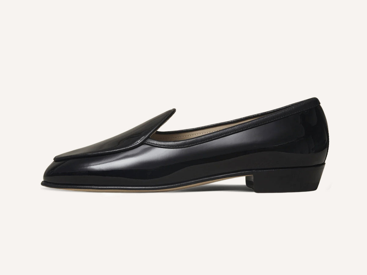 Sagan Classic Loafers in Black Patent