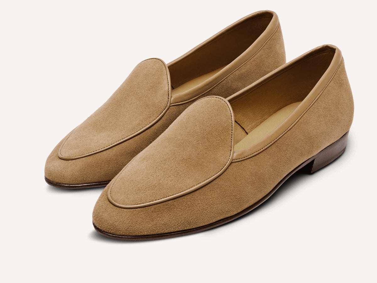 Sagan Classic Loafers in Sahara Asteria Suede
