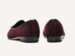 Sagan Tassel Loafers in Sultan Suede