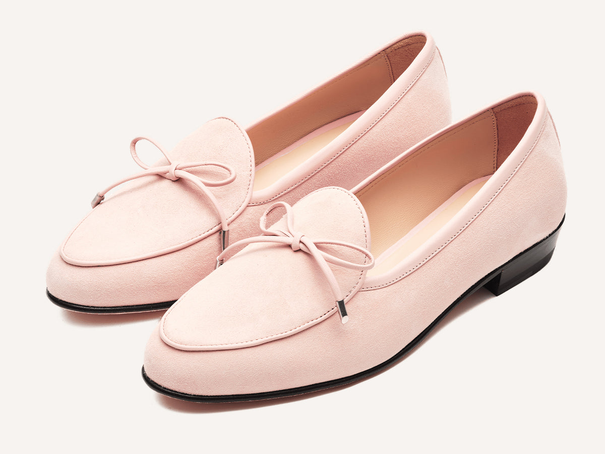 Sagan String Charm in Soft Pink Asteria Suede