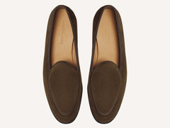 Stride Loafers in Northern Green Glove Suede Dark Sole