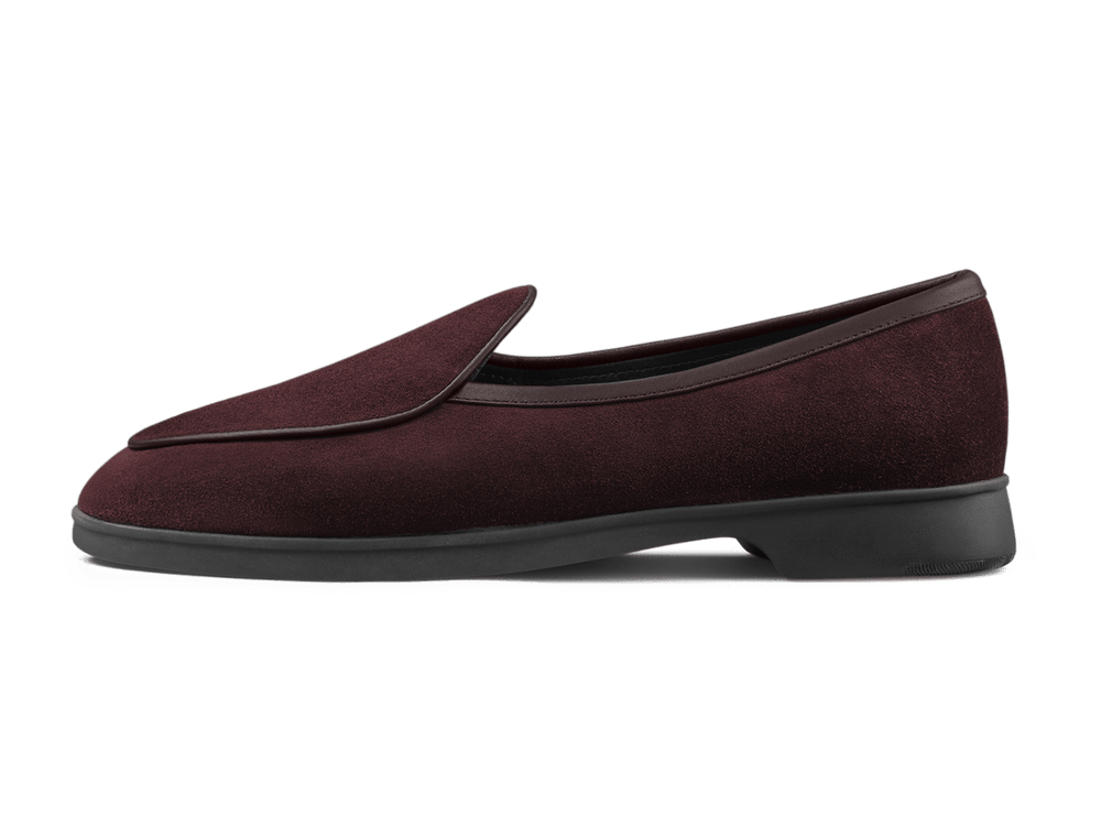 Stride Loafers in Sultan Suede Dark Sole