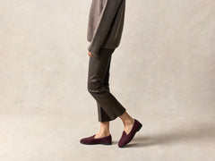 Stride Loafers in Sultan Suede Dark Sole