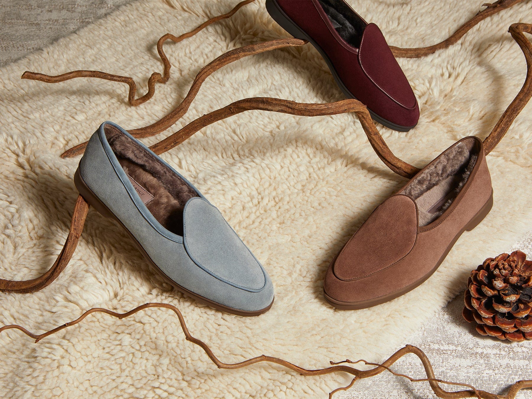 Women's Shearling Loafers