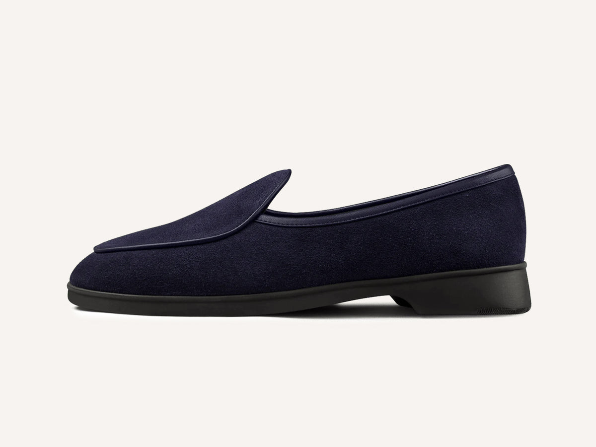 Stride Loafers in Orage Glove Suede Dark Sole