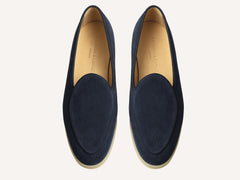 Stride Loafers in Orage Glove Suede Natural Sole