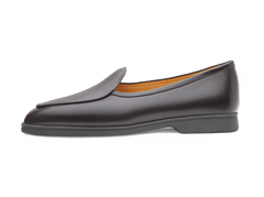 Stride Loafers in Dark Brown Milled Calf