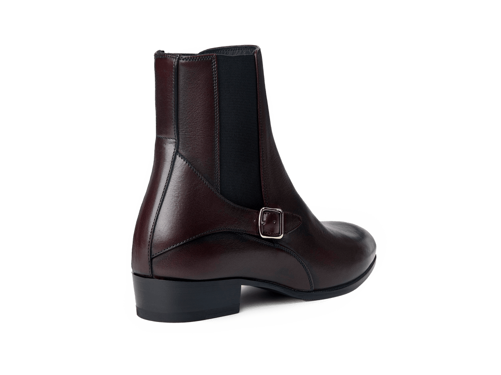 Hopper Boots in Burgundy Dream Calf