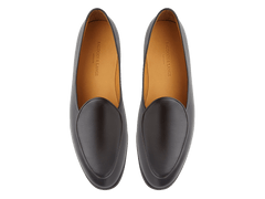Stride Loafers in Dark Brown Milled Calf