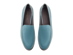 Ada Loafers in Frozen Lake Patent and Glove Suede