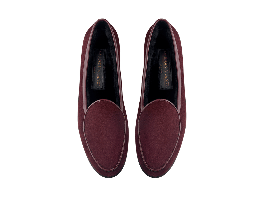 Stride Loafers in Sultan Suede with Shearling Lining