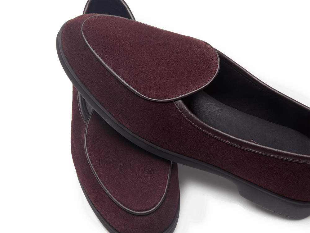 Stride Loafers in Sultan Suede Dark Sole