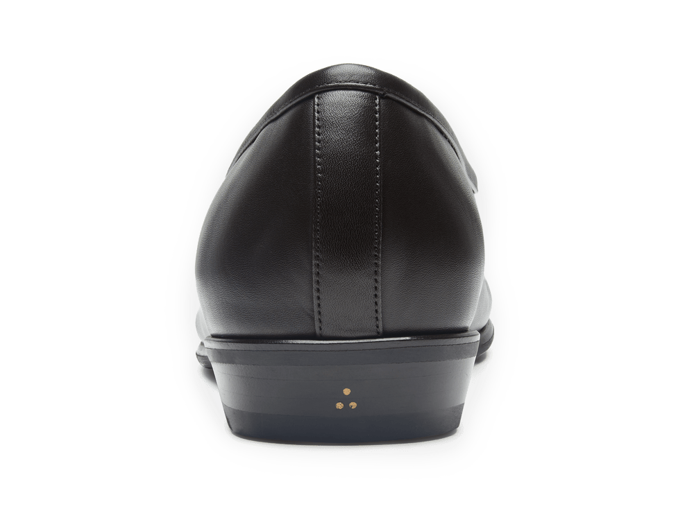 Sagan Rubber Loafers in Dark Brown Drape Calf