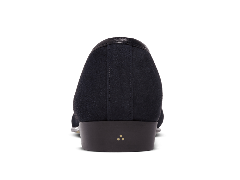 サガンクラシック タッセル ミッドナイトネイビースエード