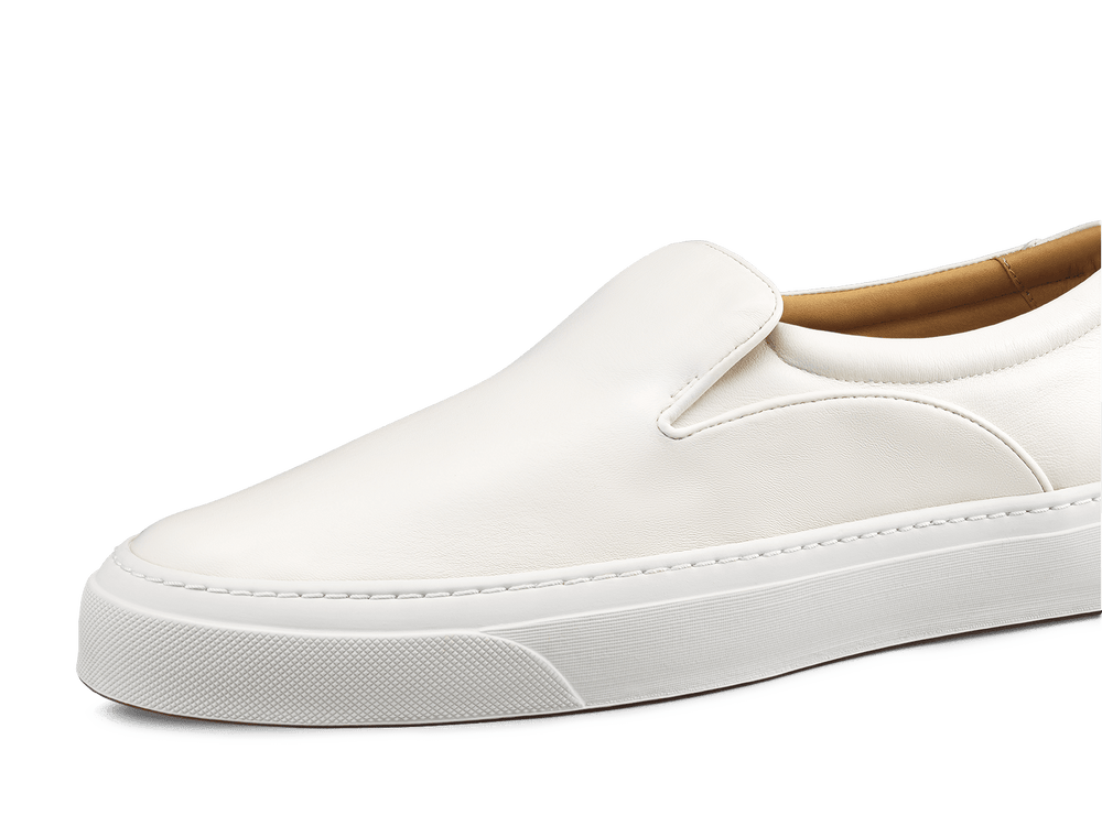 Beat Trainer in Off White Freedom Calf