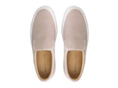 Beat Trainer in Beige Glove Suede