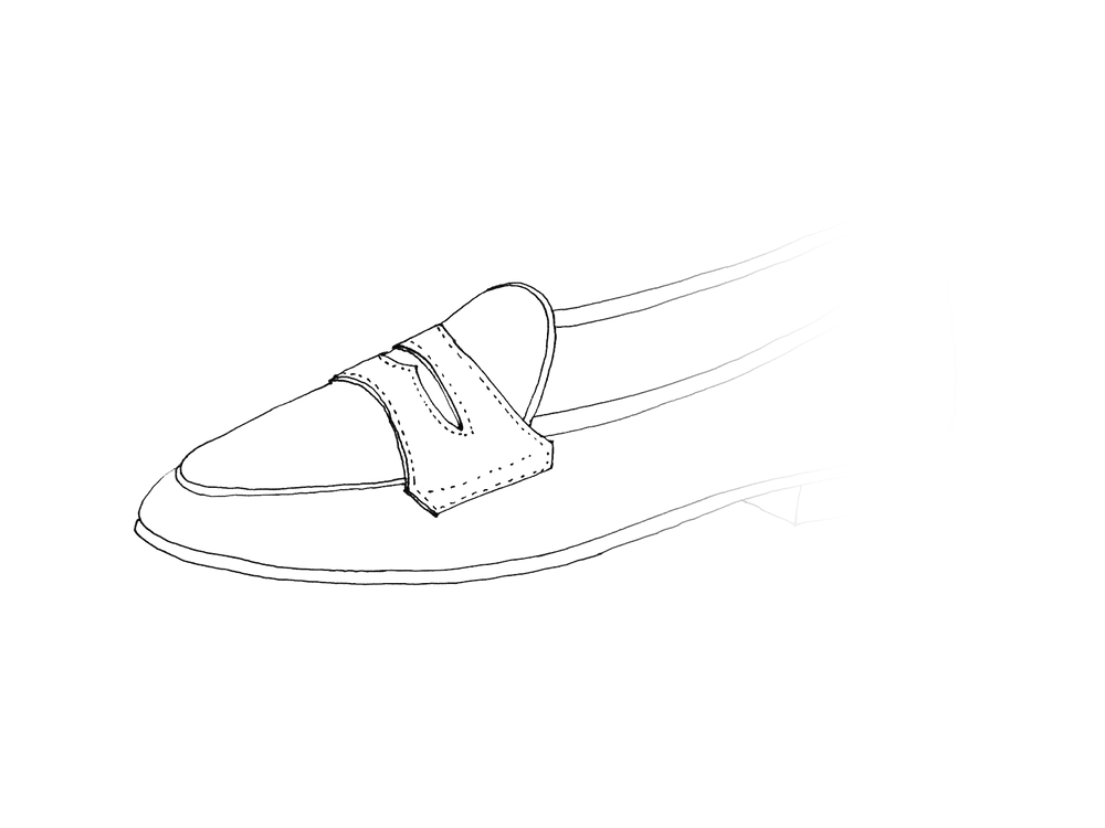 Sagan Grand Penny in Black Calf (3603726368845)