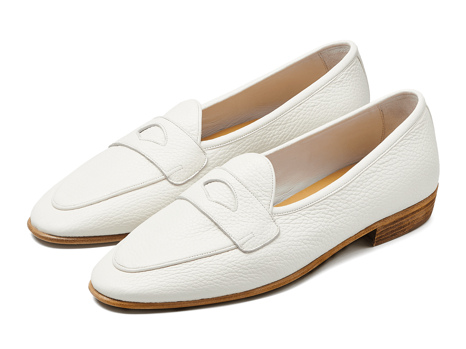 Sagan Classic Ginkgo in Blanc Casse Grain Calf