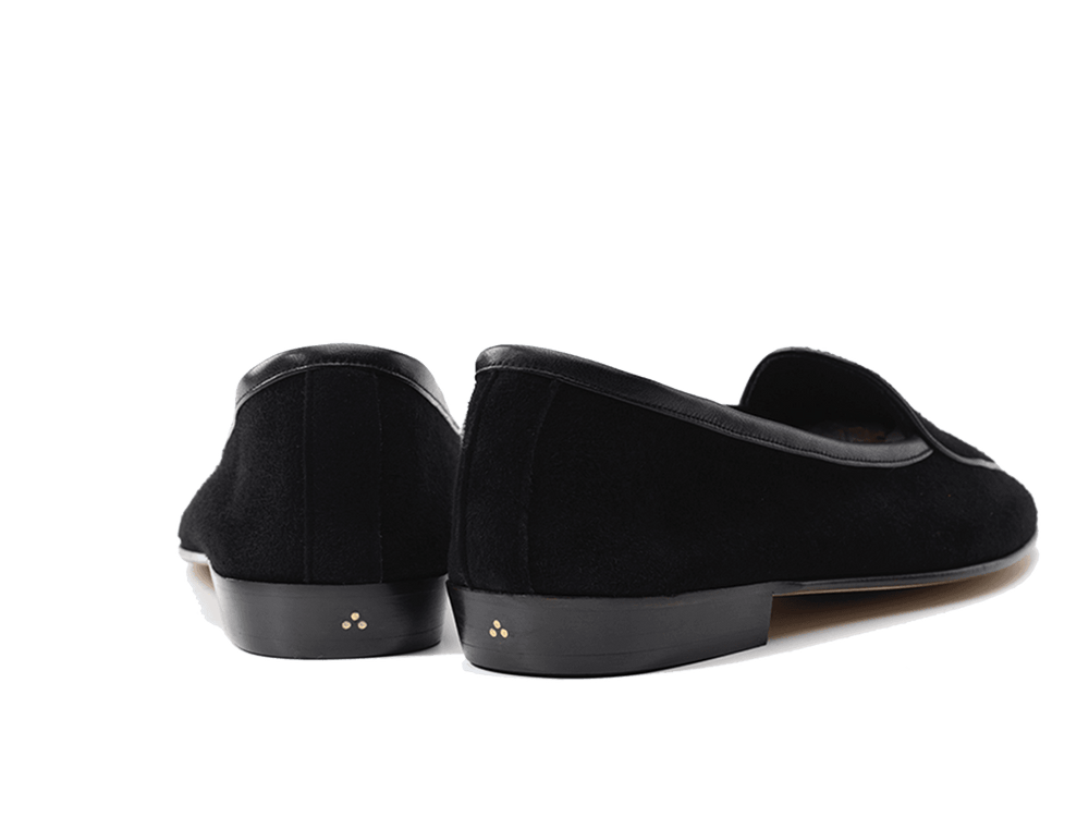 Sagan Classic Plain in Obsidian Black Asteria Suede (3603739246669)