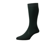 Cotton Socks in Dark Green