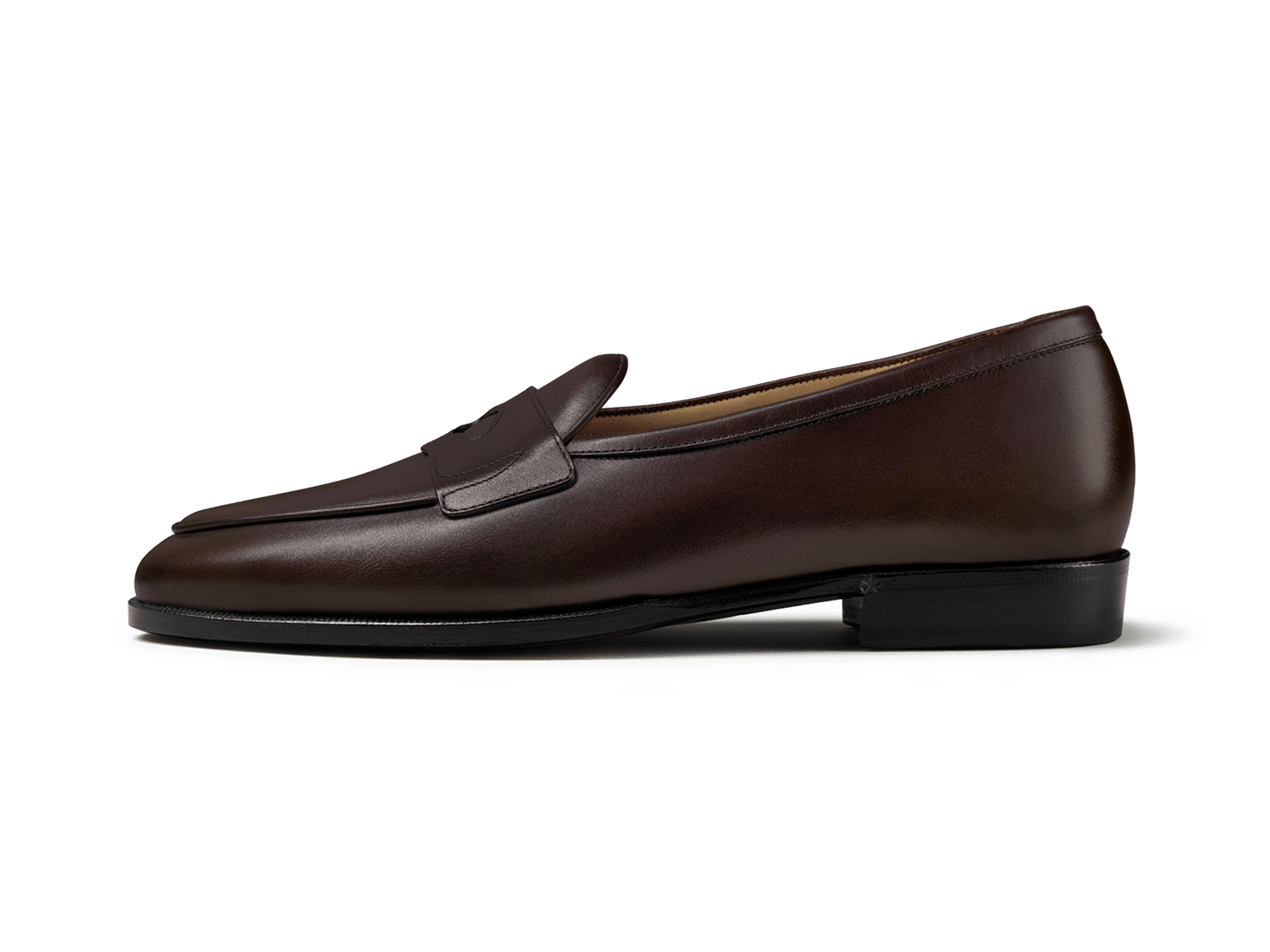 Grand Fleurus Penny Loafers in Oxblood Noble Calf