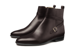 Watts Jodhpur Boot in Dark Brown Calf