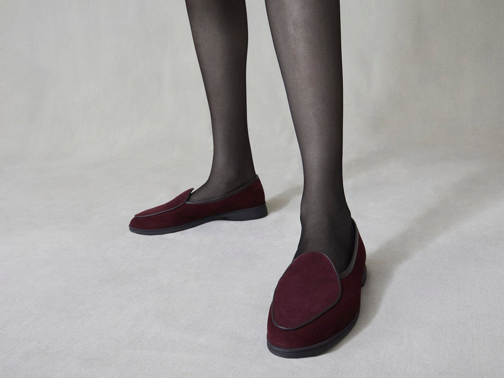 Stride Loafers in Sultan Suede Dark Sole
