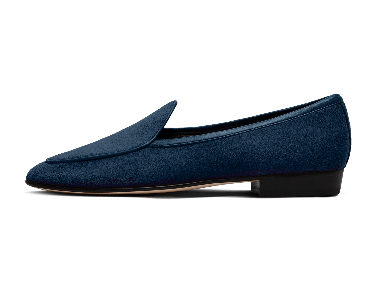 Sagan Classic Loafers in Lazuli Navy Asteria Suede