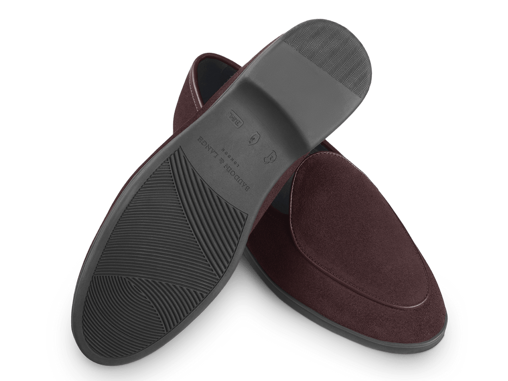 Stride Loafers in Sultan Suede Dark Sole