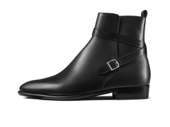 Watts Jodhpur Boots in Black Calf