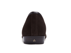 Sagan Classic Loafers in Lusitanias Dark Brown Asteria Suede
