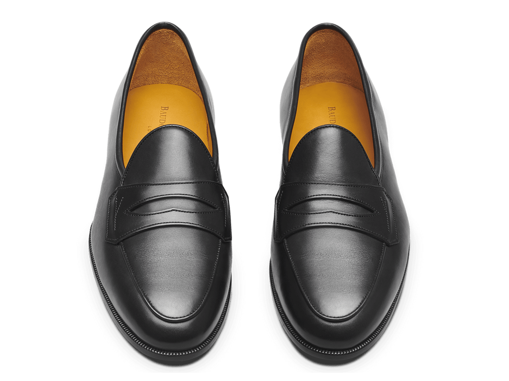 Sagan Grand Penny in Black Calf (3603726368845)