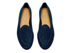 Sagan Classic Loafers in Lazuli Navy Asteria Suede