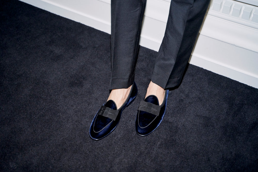 Black tie or smart casual? Whatever the dress code embrace a velvet party slipper this season