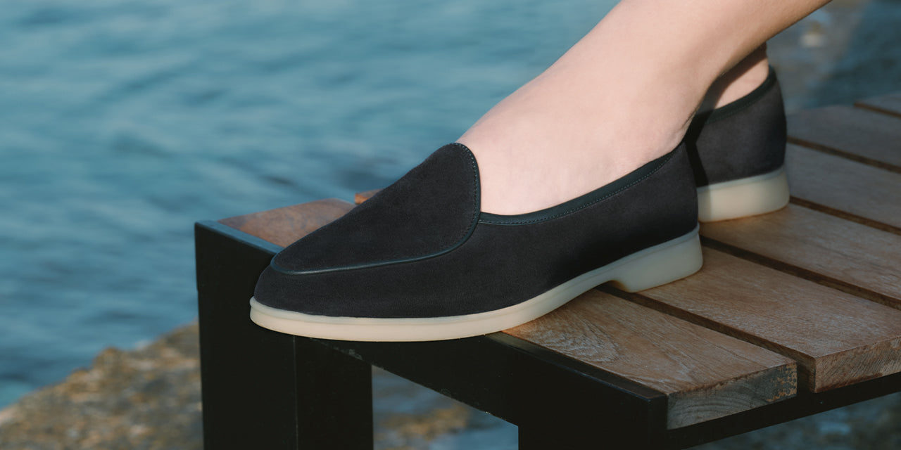 Women Rubber Soled Loafers