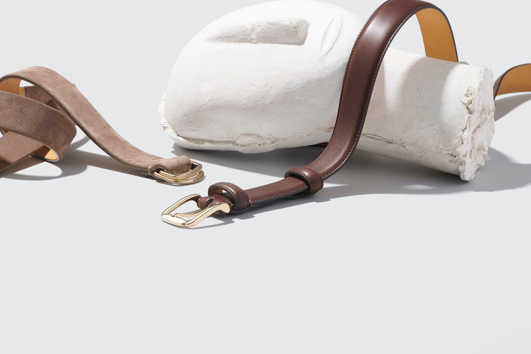 Men's Sagan Belts | Leather and Suede Belts | Baudoin & Lange