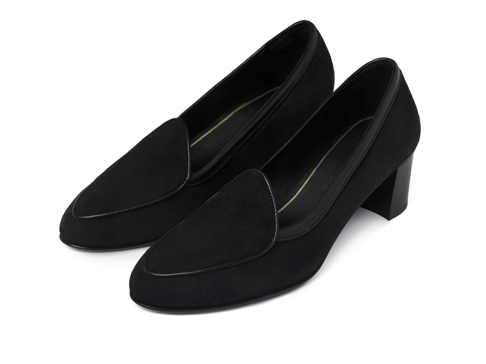 Sagan Magna in Obsidian Black Luxe Suede