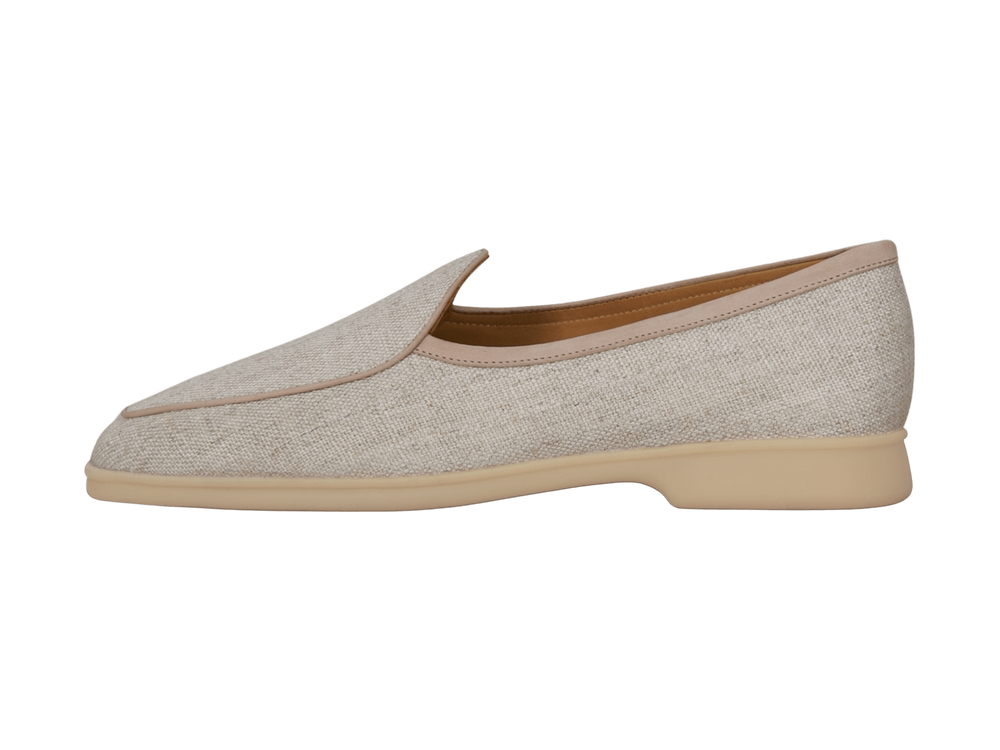 Stride Loafers in Linen Merlinen