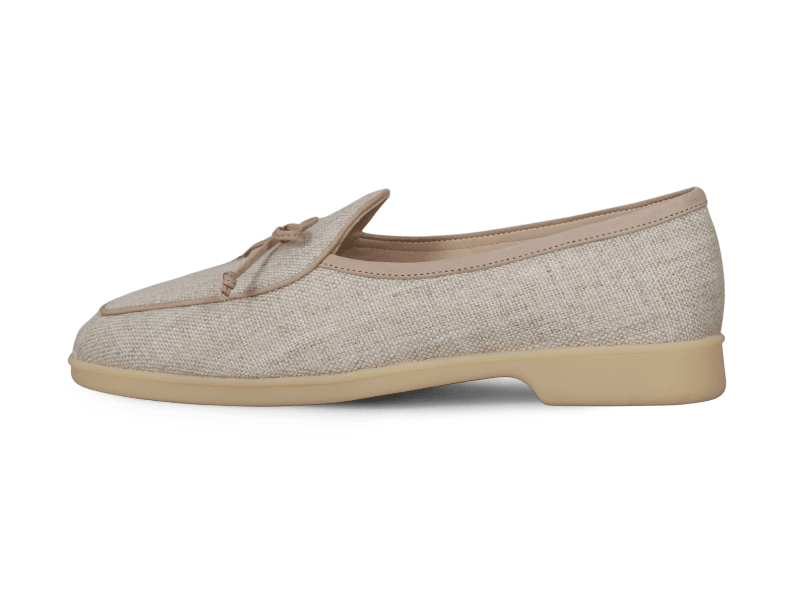 Stride String Loafers in Linen Merlinen