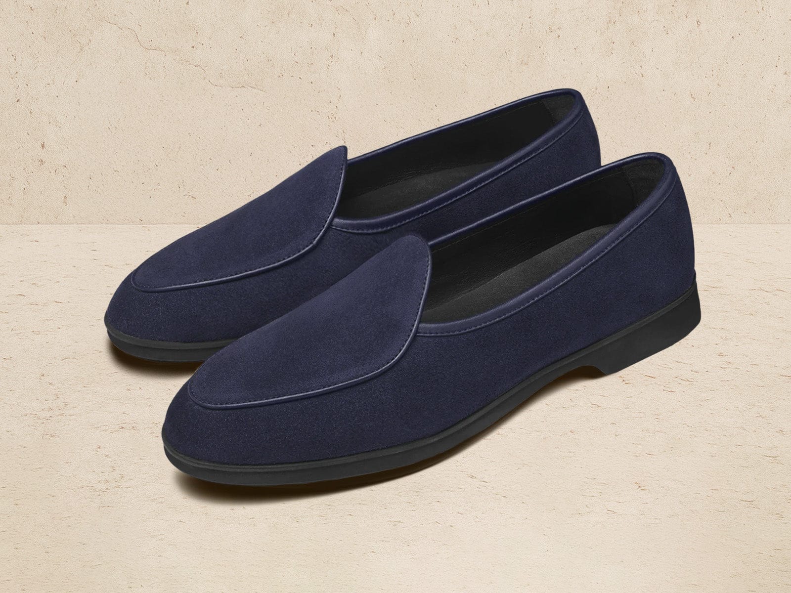 Stride Loafers in Orage Glove Suede Dark Sole