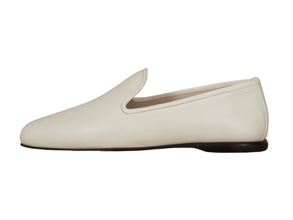 Fenice Loafers in Blanc Cassè Nappa