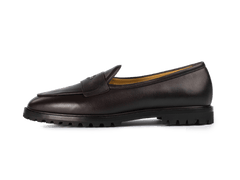 Grand Varenne Loafers in Dark Brown Shield Calf