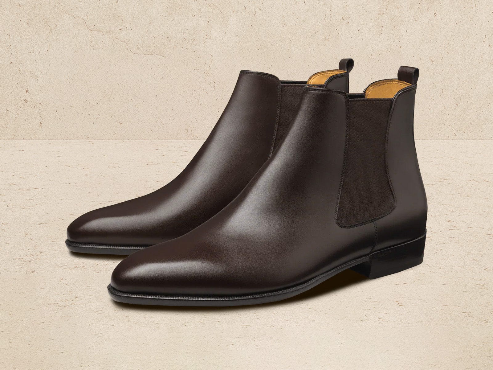 Hicks Chelsea Boot in Dark Brown Calf