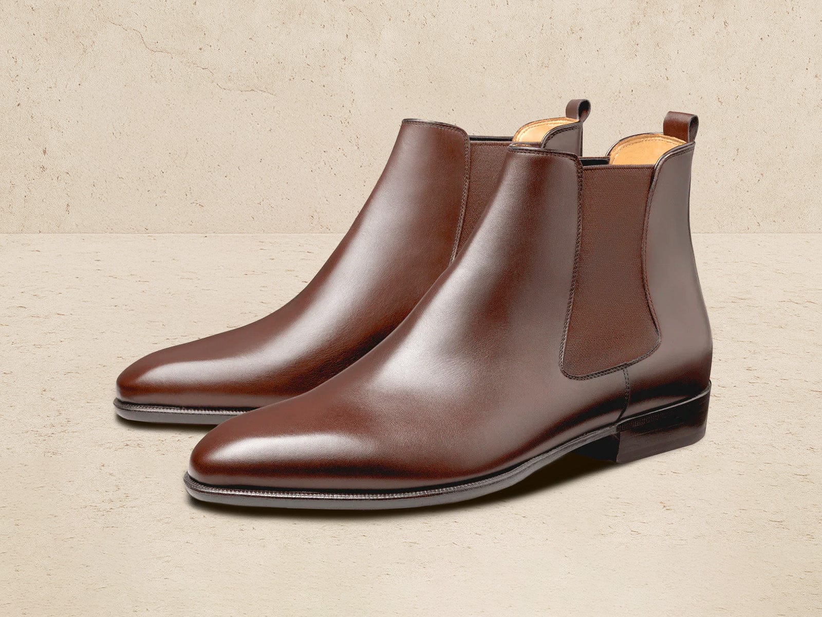 Hicks Chelsea Boot in Tawny Noble Calf
