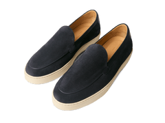 Pace Trainers in Navy Suede