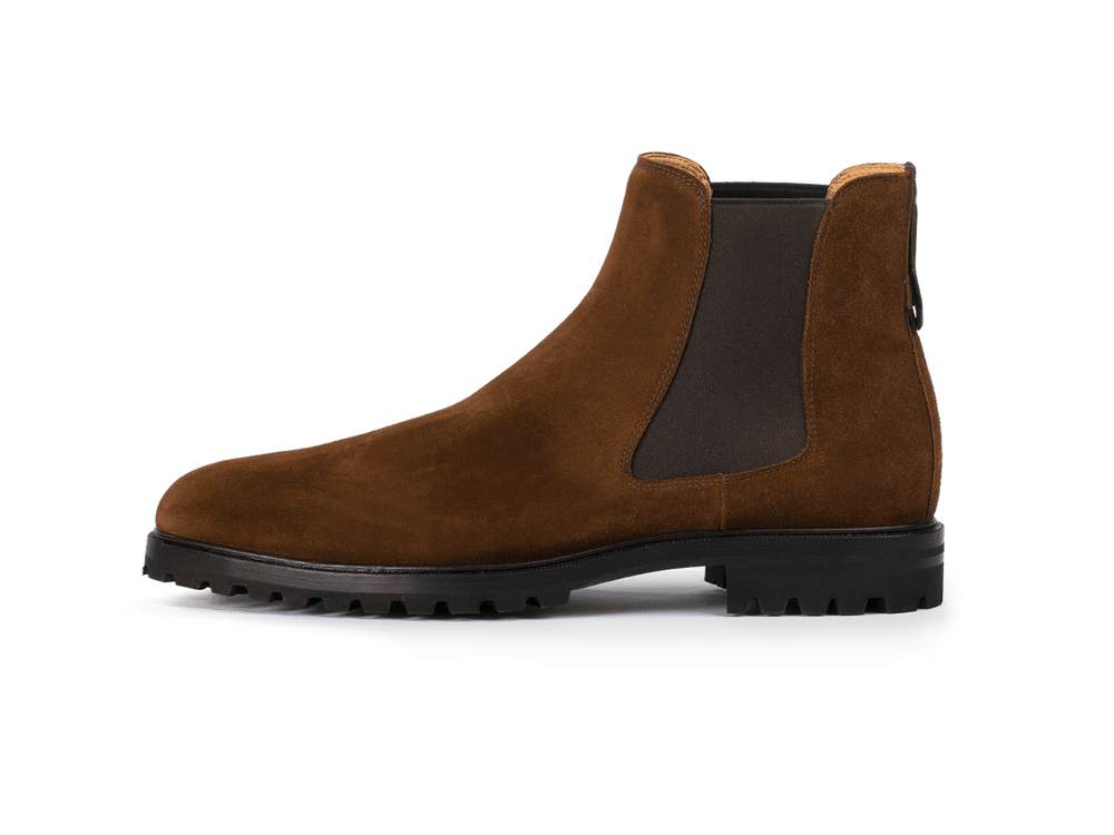 Ribot Boot in Dark Snuff Shield Suede