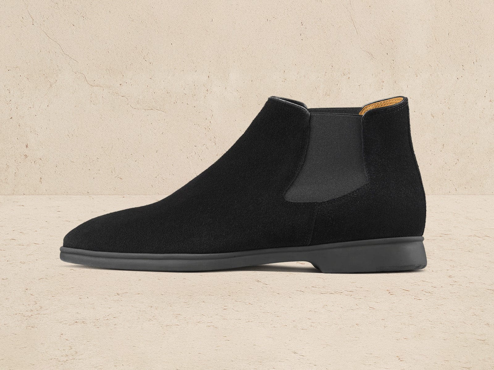 Rover Black Glove Suede