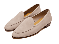 Sagan Classic Loafers in Albâtre Asteria Suede