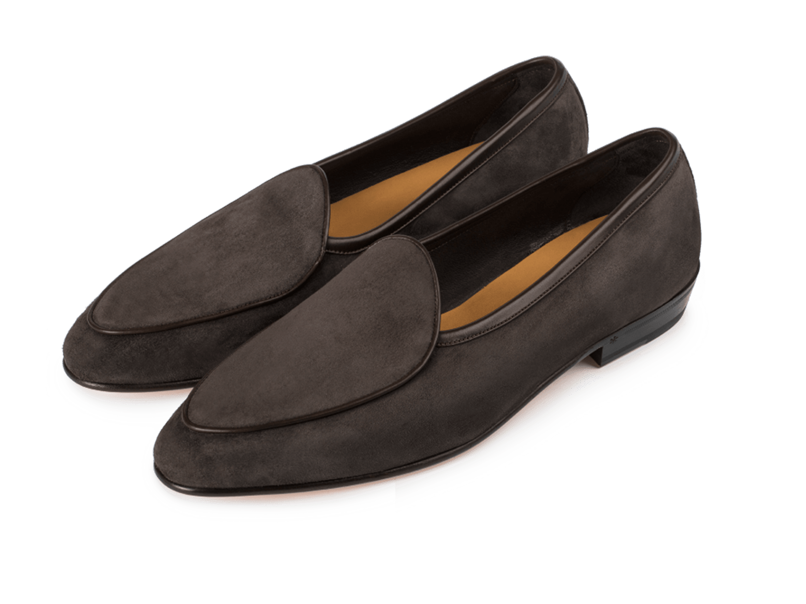 Sagan Classic Loafers in Bark Grey Asteria Suede