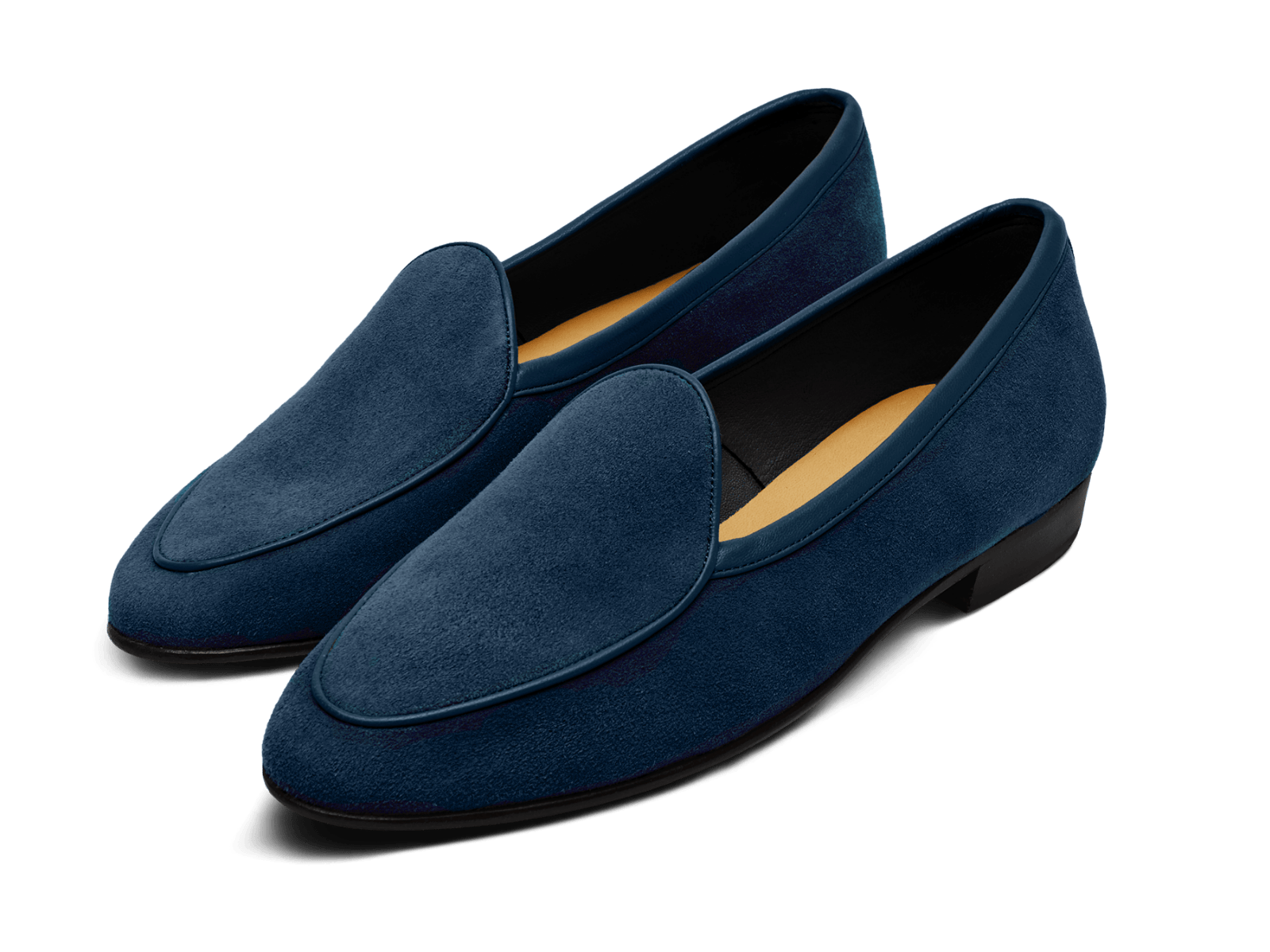 Sagan Classic Loafers in Lazuli Navy Asteria Suede